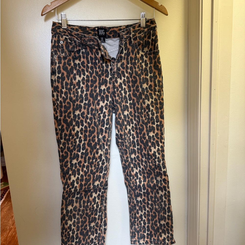 Urban Outfitters Leopard Print Women's Jeans